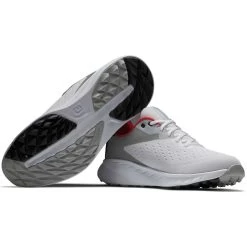 FootJoy Flex XP Golf Shoes White/Red -Pro Golf Shop footjoy fj flex xp golf shoes white red 56277 beauty itempicture