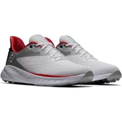 FootJoy Flex XP Golf Shoes White/Red -Pro Golf Shop footjoy fj flex xp golf shoes white red 56277 pair itempicture