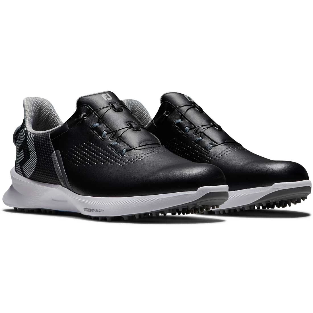FootJoy FJ Fuel BOA Golf Shoes Black/Blue 6 FootJoy FJ Fuel BOA Golf Shoes Black/Blue - Image 4
