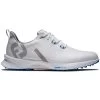 FootJoy FJ Fuel Golf Shoes White/Blue Jay