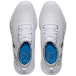 FootJoy FJ Fuel Golf Shoes White/Blue Jay 13 FootJoy FJ Fuel Golf Shoes White/Blue Jay -Pro Golf Shop footjoy fj fuel golf shoes white blue jay 55440 top itempicture