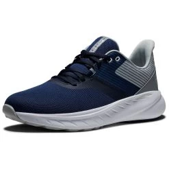 FootJoy Flex Golf Shoes Navy/Grey 11 FootJoy Flex Golf Shoes Navy/Grey -Pro Golf Shop footjoy flex golf shoes navy grey 56285 toe itempicture