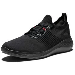 FootJoy Flex XP Golf Shoes Black/Red Knit -Pro Golf Shop footjoy flex xp golf shoes black red toe itempicture