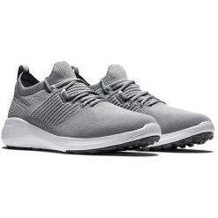 FootJoy Flex XP Golf Shoes Grey Knit -Pro Golf Shop footjoy flex xp golf shoes grey pair itempicture