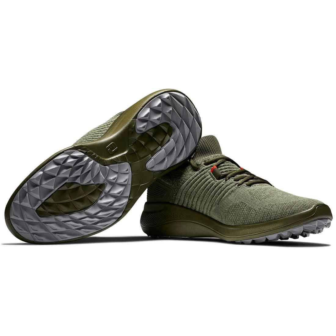 FootJoy Flex XP Golf Shoes Olive Knit 7 FootJoy Flex XP Golf Shoes Olive Knit - Image 5
