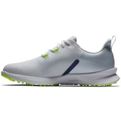 FootJoy Fuel Sport Golf Shoes White/Navy -Pro Golf Shop footjoy fuel sport golf shoes white navy 55453 side itempicture