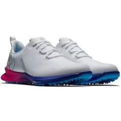 FootJoy Fuel Sport Golf Shoes White/Pink 12 FootJoy Fuel Sport Golf Shoes White/Pink -Pro Golf Shop footjoy fuel sport golf shoes white pink 55455 pair itempicture