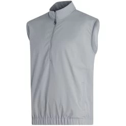 FootJoy Half Zip Windshirt Vest -Pro Golf Shop footjoy half zip windshirt vest grey hero itempicture