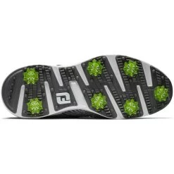 FootJoy HyperFlex BOA Golf Shoes Charcoal/Lime -Pro Golf Shop footjoy hyperflex boa golf shoes black lime 51038 sole itempicture