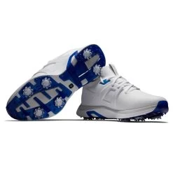 FootJoy HyperFlex Golf Shoes White/Blue 10 FootJoy HyperFlex Golf Shoes White/Blue -Pro Golf Shop footjoy hyperflex golf shoes white blue 51118 pair2 itempicture
