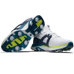 FootJoy HyperFlex Golf Shoes White/Navy/Lime 14 FootJoy HyperFlex Golf Shoes White/Navy/Lime -Pro Golf Shop footjoy hyperflex golf shoes white navy lime 51075 combo itempicture