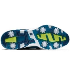 FootJoy HyperFlex Golf Shoes White/Navy/Lime 10 FootJoy HyperFlex Golf Shoes White/Navy/Lime -Pro Golf Shop footjoy hyperflex golf shoes white navy lime 51075 sole itempicture