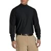 FootJoy Long Sleeve Mock Shirt 1 FootJoy Long Sleeve Mock Shirt -Pro Golf Shop footjoy long sleeve mock shirt black front itempicture