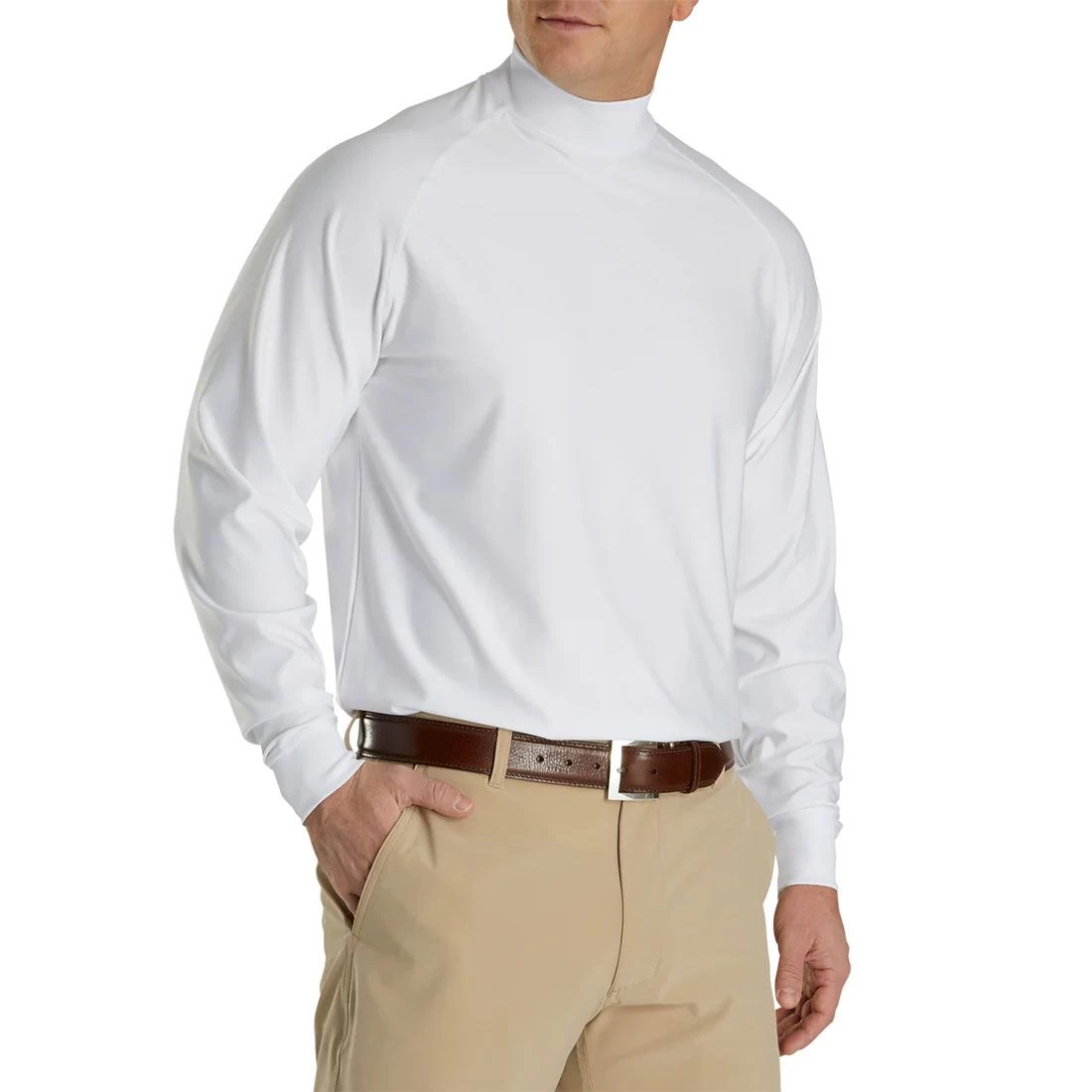FootJoy Long Sleeve Mock Shirt 4 FootJoy Long Sleeve Mock Shirt - Image 2