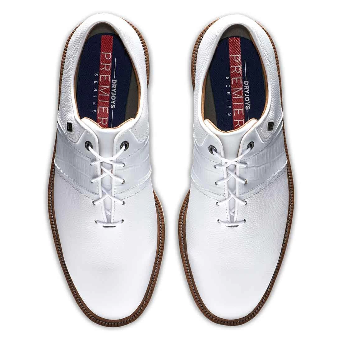 FootJoy Premiere Series Packard Golf Shoes White/White 8 FootJoy Premiere Series Packard Golf Shoes White/White - Image 6