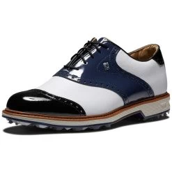 FootJoy Premiere Series Wilcox Golf Shoes Navy/White -Pro Golf Shop footjoy premiere series wilcox golf shoes navy white 54323 front itempicture