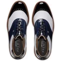 FootJoy Premiere Series Wilcox Golf Shoes Navy/White -Pro Golf Shop footjoy premiere series wilcox golf shoes navy white 54323 top itempicture