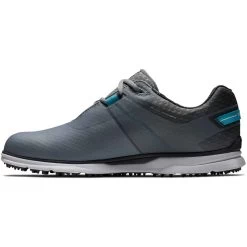 FootJoy Pro SL Sport Golf Shoes Grey/Reef Blue -Pro Golf Shop footjoy pro sl sport golf shoes grey reef blue 53855 side itempicture