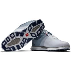 FootJoy Pro SL Sport Golf Shoes White/Blue Fog -Pro Golf Shop footjoy pro sl sport golf shoes white blue fog 53854 beauty itempicture