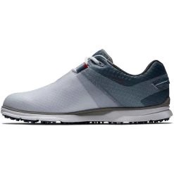 FootJoy Pro SL Sport Golf Shoes White/Blue Fog -Pro Golf Shop footjoy pro sl sport golf shoes white blue fog 53854 side itempicture