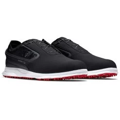 FootJoy Superlites XP BOA Golf Shoes Black -Pro Golf Shop footjoy superlites xp boa golf shoes black pair itempicture