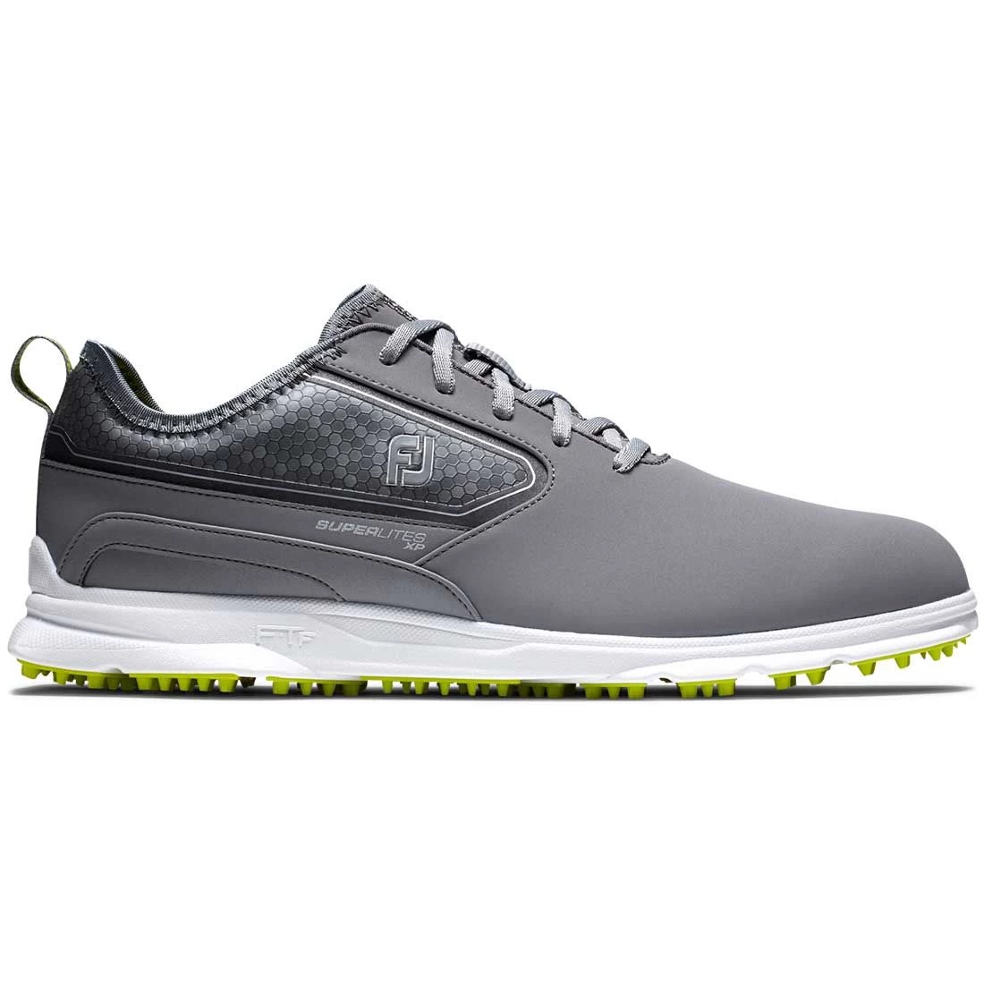 FootJoy Superlites XP Golf Shoes Grey/Lime 3 FootJoy Superlites XP Golf Shoes Grey/Lime