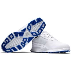 FootJoy Superlites XP Golf Shoes White/Blue -Pro Golf Shop footjoy superlites xp golf shoes white blue combo itempicture