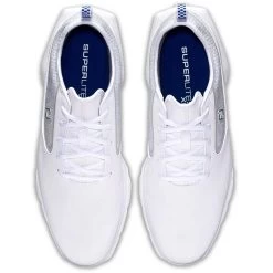 FootJoy Superlites XP Golf Shoes White/Blue -Pro Golf Shop footjoy superlites xp golf shoes white blue top itempicture