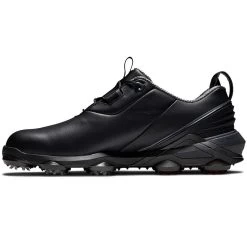 FootJoy Tour Alpha Golf Shoes Black/Red 11 FootJoy Tour Alpha Golf Shoes Black/Red -Pro Golf Shop footjoy tour alpha golf shoes black red side itempicture