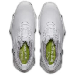 FootJoy Tour Alpha Golf Shoes White/Grey/Lime -Pro Golf Shop footjoy tour alpha golf shoes white grey lime top itempicture