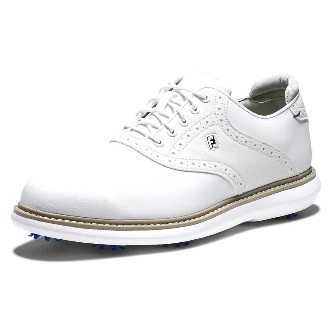 FootJoy Traditions Golf Shoes White 5 FootJoy Traditions Golf Shoes White - Image 3