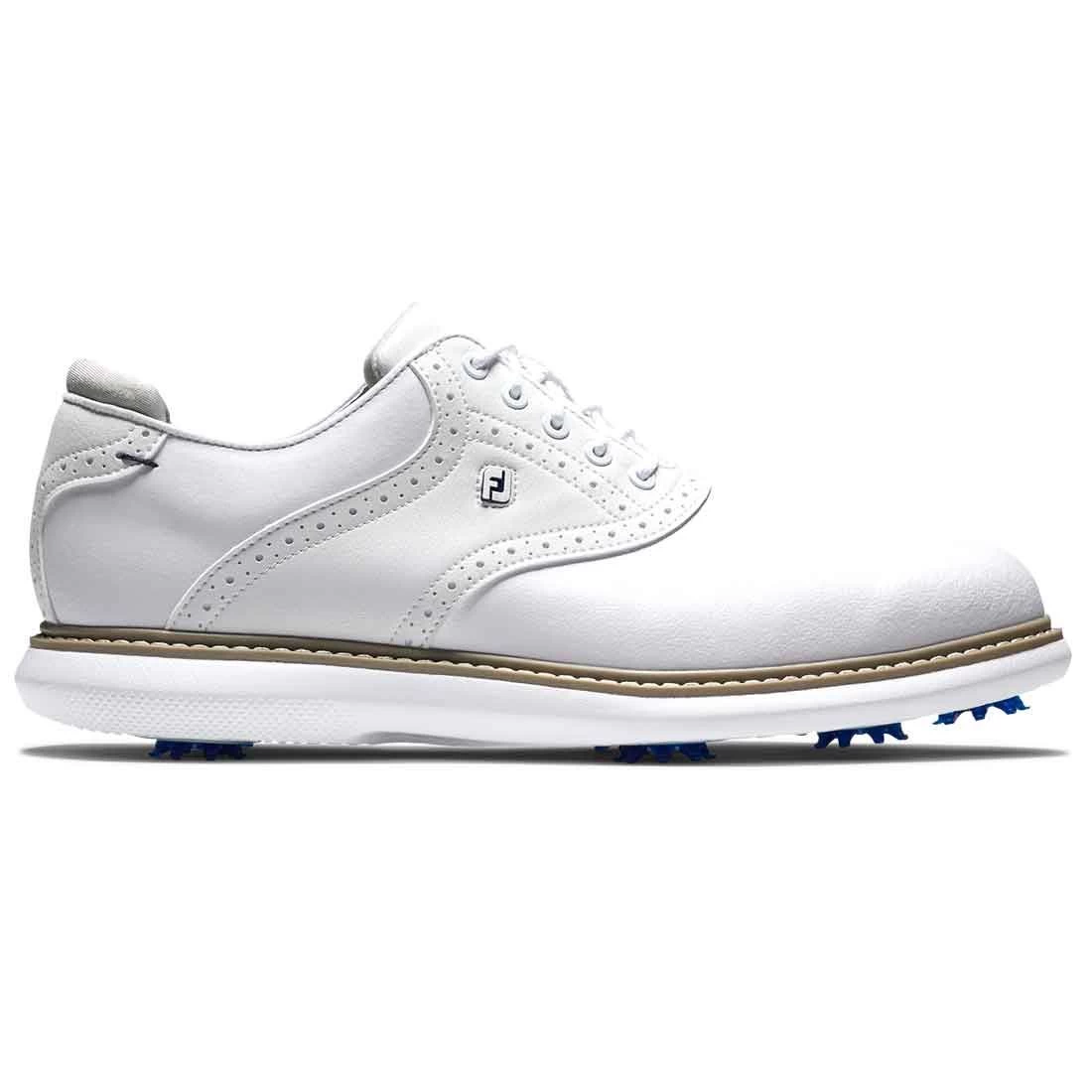 FootJoy Traditions Golf Shoes White 3 FootJoy Traditions Golf Shoes White