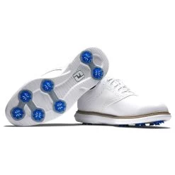 FootJoy Traditions Golf Shoes White 12 FootJoy Traditions Golf Shoes White -Pro Golf Shop footjoy traditions golf shoes white white sole profile itempicture