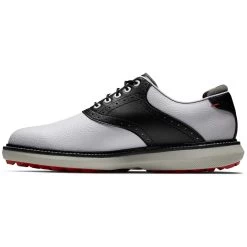FootJoy Traditions SL Golf Shoes White/Black -Pro Golf Shop footjoy traditions sl golf shoes white black 57924 side itempicture