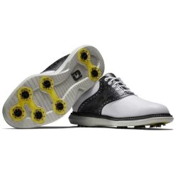 FootJoy Traditions Golf Shoes White/Camo 12 FootJoy Traditions Golf Shoes White/Camo -Pro Golf Shop footjoy traditions sl golf shoes white camo 57928 combo itempicture