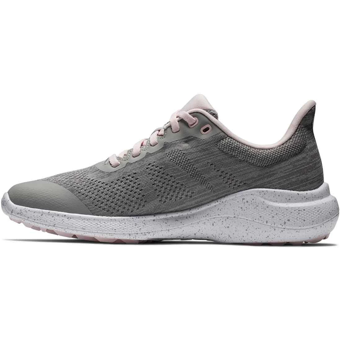 FootJoy Women's FJ Flex Golf Shoes Heather Grey 6 FootJoy Women's FJ Flex Golf Shoes Heather Grey - Image 4