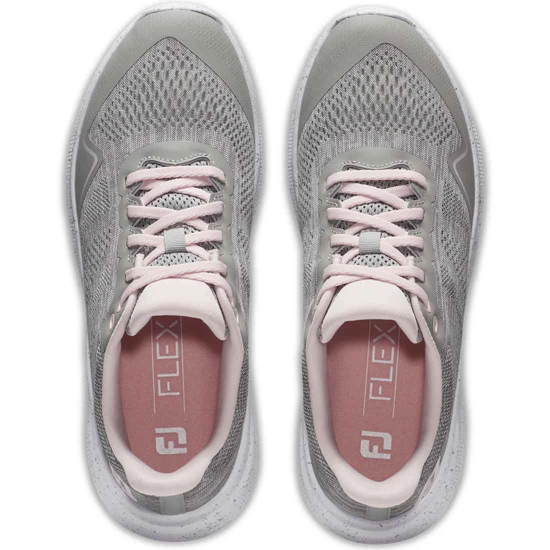 FootJoy Women's FJ Flex Golf Shoes Heather Grey 9 FootJoy Women's FJ Flex Golf Shoes Heather Grey - Image 7
