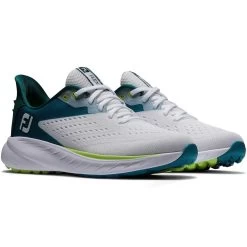 FootJoy Women's Flex XP Golf Shoes White/Teal -Pro Golf Shop footjoy women s flex xp golf shoes white teal 95423 pair itempicture