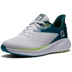 FootJoy Women's Flex XP Golf Shoes White/Teal -Pro Golf Shop footjoy women s flex xp golf shoes white teal 95423 toe itempicture