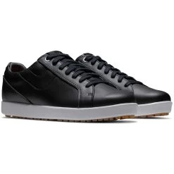 FootJoy Women's Links Golf Shoes Black -Pro Golf Shop footjoy womens fj links golf shoes black 98150 pair itempicture