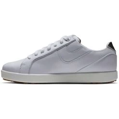 FootJoy Women's Links Golf Shoes White -Pro Golf Shop footjoy womens fj links golf shoes white 98148 side itempicture