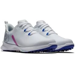 FootJoy Women's Fuel Sport Golf Shoes White/Pink -Pro Golf Shop footjoy womens fuel sport golf shoes white pink 90127 pair itempicture