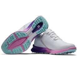FootJoy Women's Fuel Sport Golf Shoes White/Purple -Pro Golf Shop footjoy womens fuel sport golf shoes white purple 90547 combo itempicture