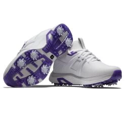 FootJoy Women's HyperFlex Golf Shoes White/Grey 10 FootJoy Women's HyperFlex Golf Shoes White/Grey -Pro Golf Shop footjoy womens hyperflex golf shoes white grey 98167 pair2 itempicture