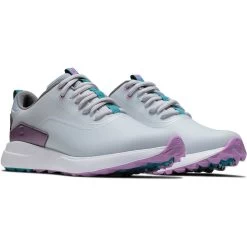 FootJoy Women's Performa Golf Shoes Light Grey/Purple 12 FootJoy Women's Performa Golf Shoes Light Grey/Purple -Pro Golf Shop footjoy womens performa golf shoes light grey purple 99204 pair itempicture