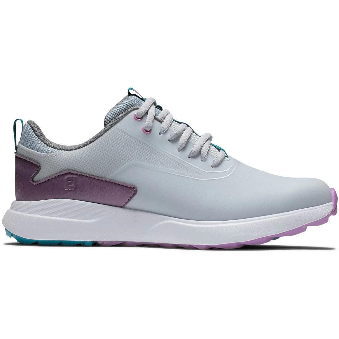 FootJoy Women's Performa Golf Shoes Light Grey/Purple 3 FootJoy Women's Performa Golf Shoes Light Grey/Purple