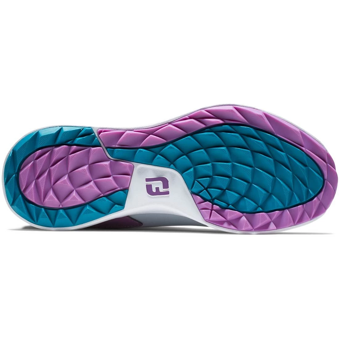 FootJoy Women's Performa Golf Shoes Light Grey/Purple 4 FootJoy Women's Performa Golf Shoes Light Grey/Purple - Image 2