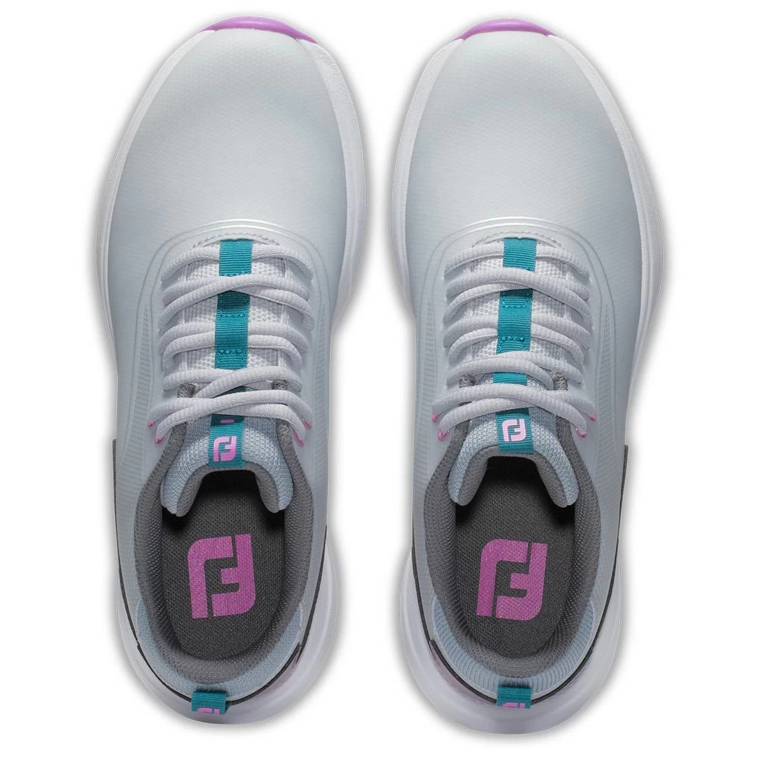 FootJoy Women's Performa Golf Shoes Light Grey/Purple 9 FootJoy Women's Performa Golf Shoes Light Grey/Purple - Image 7