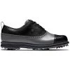 FootJoy Women's Premiere Series Golf Shoes Cap Toe Charcoal/Black -Pro Golf Shop footjoy womens premiere series golf shoes charcoal black cap toe profile itempicture