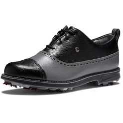 FootJoy Women's Premiere Series Golf Shoes Cap Toe Charcoal/Black -Pro Golf Shop footjoy womens premiere series golf shoes charcoal black cap toe toe itempicture